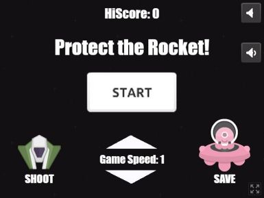 Protect the Rocket Title