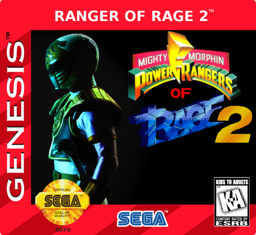 Ranger of Rage 2 Label